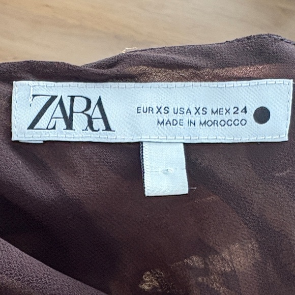 Leopard Print Ruffle Maxi Dress - Picture 3 of 3